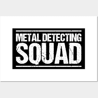 Detectorist Metal Detecting Metal Detector Posters and Art